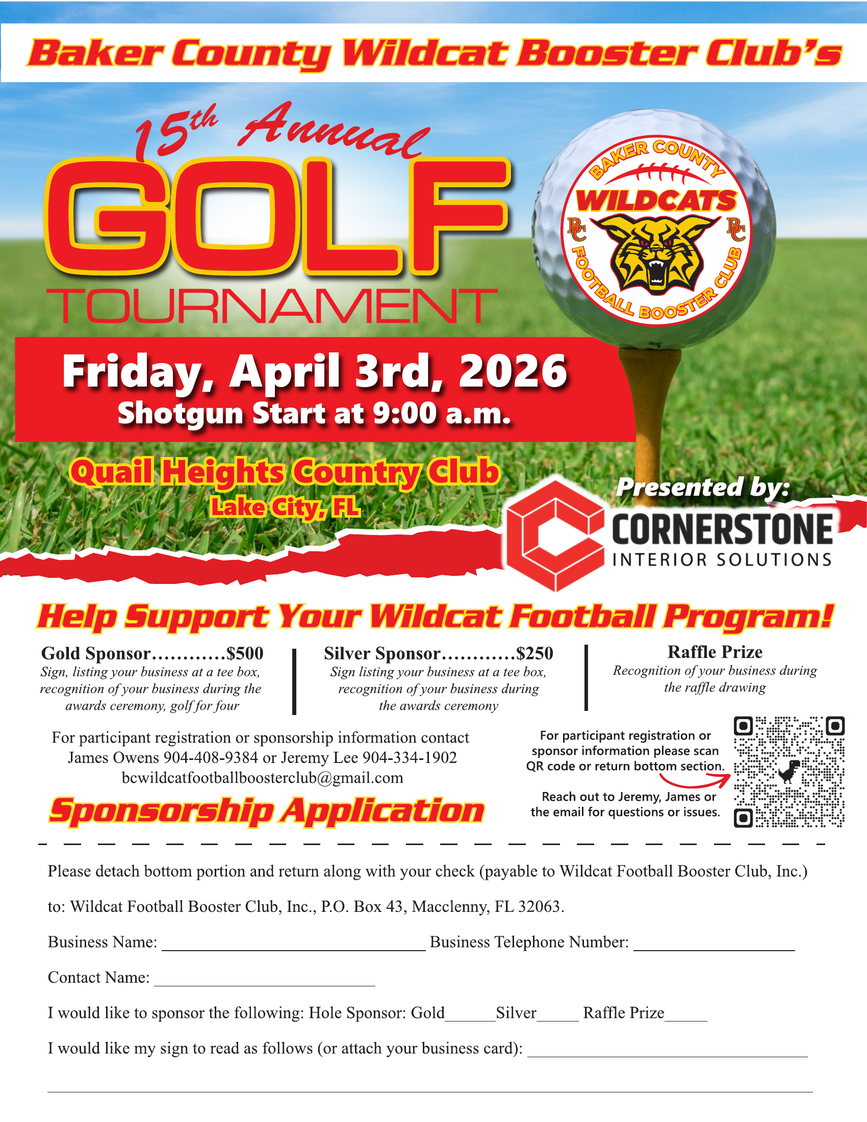 Baker County 2022-2023 Football Schedule